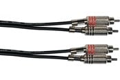 Audiokabel - Yellow Cable K04-3 - 2 x RCA - 2 x RCA-kabel 3m. - ECO K04-3