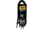Audiokabel - Yellow Cable K08-6 - 2 x 1/4" Jack mono - 2 x 1/4" Jack mono - ECO K08-6