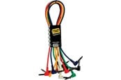 Audiokabel - Yellow Cable P060C-6 - 6 x 1/4" Haakse Jack/Haakse Jack patchkabel 60cm. - ECO P060C-6