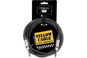 Audiokabel - Yellow Cable PRO73D - Neutrik 1/4 jack/jack-kabel 3 meter - ECO PROG73D