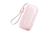 Powerbank - Baseus EnerFill FC21 Qpow 3 Ultra 20000mAh 22.5W Powerbank with Display and Cable Included - Pink Powerbank - Roze - 20000 mAh - E0027M02