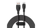 USB-kabel - Baseus Pudding Series 100W USB-A - USB-C Cable 2m - Black - P10355703111-B2