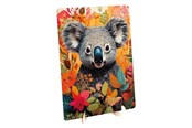 Puzzels - Creative Craft Group Wooden Puzzle Koala - Unique Shapes - 130 pcs. Hout - 400095
