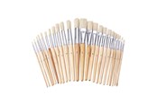 Hobby artikelen - Colorations - Wooden Brushes 24 pcs. - FULLSET