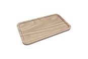Houten speelgoed - Playwood Wooden Tray Plateau Rectangle 26cm - SL089D