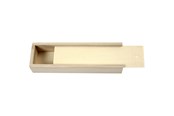 School accessoires - Creativ Company Wooden Pencil Case with Sliding Lid - 56414