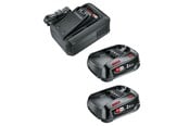 Accu & Oplader - Gardena Startkit P4A QC AL18V 44 + 2x 2,5 Ah - 14914-20.000.00