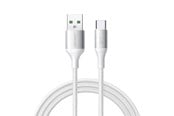USB-kabel - Joyroom S-A28 Flash Series 3A USB-A - USB-C Cable 2m - White - S-A28_ACW2