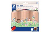 Schrijf- en tekengerei - Staedtler Col. pencil natural 24pc   FSC 100% - 143N C24