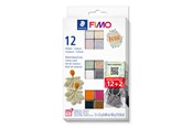 Hobby artikelen - Fimo Set Mod. clay ef.boho CP Promo - 8013C12-5P