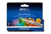 Schrijf- en tekengerei - Staedtler Multi Ink blending pen colour-neutral 2/BK - 893 BP BK2