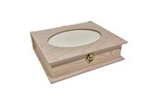 Kinderkamer - Playwood Wooden Box Book Shape with Photo Frame - SL071F