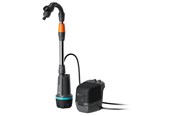 Dompel-/drukpompen - Gardena Battery Rainwater Tank Pump 2600 Comf 18V P4A solo - 14604-55.000.00