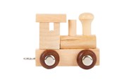Houten speelgoed - Small Foot - Wooden Letter Train Locomotive - 12 pieces - 7486-display12