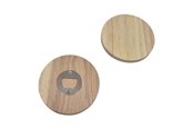 Houten speelgoed - Playwood Wooden Bottle Opener Round 9.5cm - SL0404