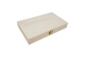 Kinderkamer - Playwood Box Rectangle with Lid Paulownia Wood - sl062A