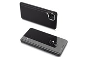 Mobiel - Covers & Cases - Hurtel Clear View Case Cover for Samsung Galaxy A22 4G Black - 5907769330698