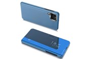 Mobiel - Covers & Cases - Hurtel Clear View Case Cover for Samsung Galaxy A22 4G Blue - 5907769330704