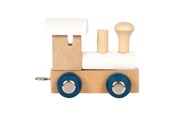 Houten speelgoed - Small Foot - Wooden Letter Train Polar - Locomotive White - 12 - 12570-display12