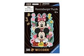 Puzzels - Ravensburger Wooden Jigsaw Puzzle Mickey Mouse & Minnie Mouse 300 pcs. Hout - 120007623