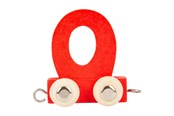 Houten speelgoed - Small Foot - Wooden Letter Train Red - O - 12 pieces - 10365-display12