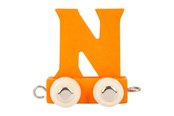 Houten speelgoed - Small Foot - Wooden Letter Train Orange - N - 12 pieces - 10364-display12