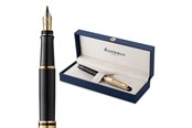Schrijf- en tekengerei - Waterman Expert 'The Opera Collection' Black & Gold G.T. Fountain pen M Blue ink - 2225138