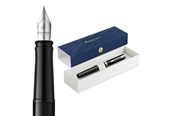 Schrijf- en tekengerei - Waterman Impression Black Lacquer P.T. Fountain pen M Blue ink - 2225497