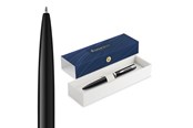 Schrijf- en tekengerei - Waterman Impression Black Lacquer P.T. Ballpen M Blue ink - 2225498