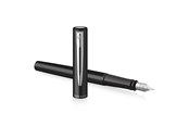 Schrijf- en tekengerei - Waterman Allure Black Lacquer Fountain pen F Blue ink 1-Blister - 2225503