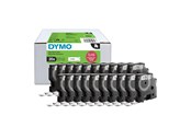 Papier, fotopapier en etiketten - DYMO Authentic D1 Labels | Black Print on White | 12mm x 7m | Self-Adhesive Labels for LabelManager Label Printers | 20 Count - 2231632