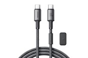 USB-kabel - Joyroom S-A50 Unlimited Series 60W USB-C - USB-C Cable with Magnetic Organizer 1.2m - Gray - S-A50_CC