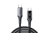 USB-kabel - Joyroom S-A60 StarTalk 100W USB-C - USB-C Cable 1.2m - Black - S-A60 C-C 100W 1.2m black