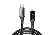 USB-kabel - Joyroom S-A60 StarTalk 30W USB-C- Lightning cable 1.2m - black - S-A60 C-L 30W 1.2m black