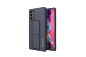 Mobiel - Covers & Cases - Wozinsky Kickstand Case Silicone Case with Stand Samsung Galaxy Note 20 Case Navy Blue - 9111201941113