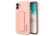 Mobiel - Covers & Cases - Wozinsky Kickstand Case Silicone Case with Stand Samsung Galaxy A32 4G Case Pink - 9145576226780