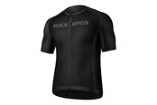 Sport & Fitness - Rockbros 15120002002 Short Sleeve Cycling Jersey M - Black - Rockbros-15120002002