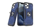 Mobiel - Covers & Cases - Wozinsky Ring Armor Armored Hybrid Case Cover + Magnetic Holder iPhone 13 Mini Blue - 9111201944848