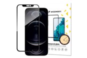 Mobiel - Beschermend glas - Wozinsky Super Durable Full Glue Tempered Glass Full Screen Protector With Frame Case Friendly iPhone 14 Plus / 13 Pro Max Black - 9111201942967