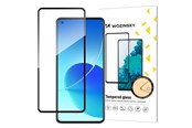 Mobiel - Beschermend glas - Wozinsky Super Durable Full Glue Tempered Glass Full Screen With Frame Case Friendly Oppo Reno6 4G Black - 9145576220481