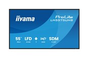 Digital Signage & Hotel - iiyama ProLite LH5575UHS-B2AG 55" Class (54.6" viewable) LED-backlit LCD display - 4K - for digital signage - LH5575UHS-B2AG