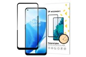 Mobiel - Beschermend glas - Wozinsky Super Durable Full Glue Tempered Glass Full Screen Protector With Frame Case Friendly OnePlus Nord N200 5G Black - 9145576238714