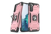 Mobiel - Covers & Cases - Wozinsky Ring Armor Armored Hybrid Case Cover + Magnetic Holder Samsung Galaxy S22+ (S22 Plus) pink - 9145576239742