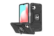 Mobiel - Covers & Cases - Wozinsky Ring Armor Armored Hybrid Case Cover + Magnetic Holder Samsung Galaxy A73 Black - 9145576243602
