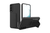 Mobiel - Covers & Cases - Wozinsky Kickstand Case Silicone Case with Stand Samsung Galaxy S22+ Case Black - 9145576247631