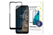 Mobiel - Beschermend glas - Wozinsky Full Glue Tempered Glass Nokia C20/C10 Full Screen Protector with Frame Black - 9145576243664