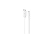 USB-kabel - Dudao  L2SM USB-A / micro USB 6A 1.2m cable - white - 6976625335374