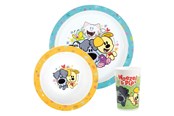 Speelgoed voor baby's - Bambolino Toys Woezel & Pip Dining set 3 pieces. - 671386