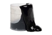 Kleine cadeautjes voor kinderen - Toi-Toys Crazy Slime Black Slime in Mini Oil Barrel - 35944A