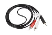 Audiokabel - Lanberg audio cable - 1.5 m - CA-MJRC-10CC-0015-BK
